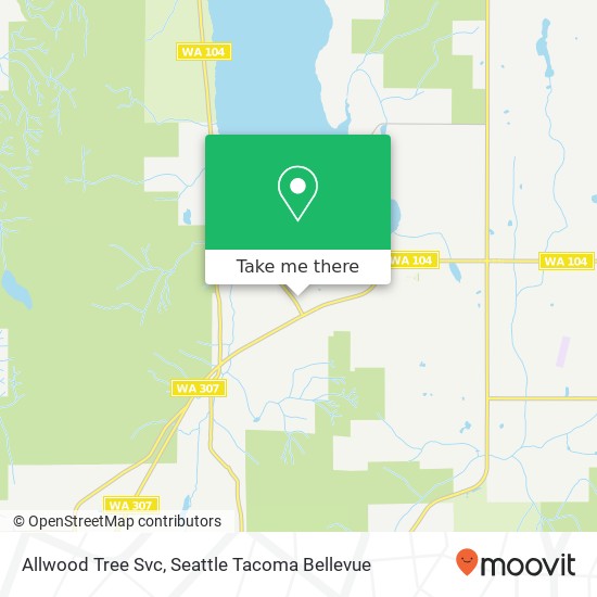 Allwood Tree Svc map