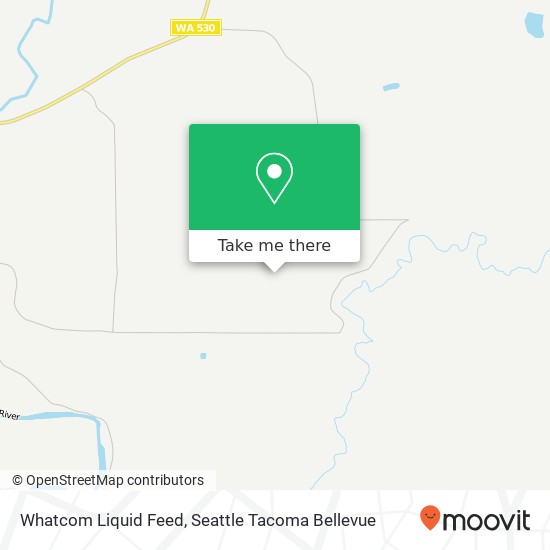 Whatcom Liquid Feed map