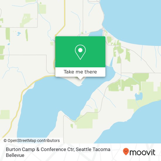 Mapa de Burton Camp & Conference Ctr