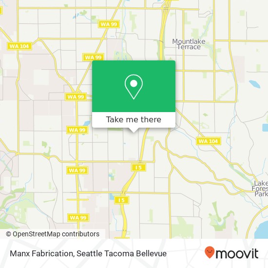 Manx Fabrication map