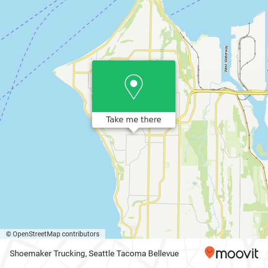 Shoemaker Trucking map