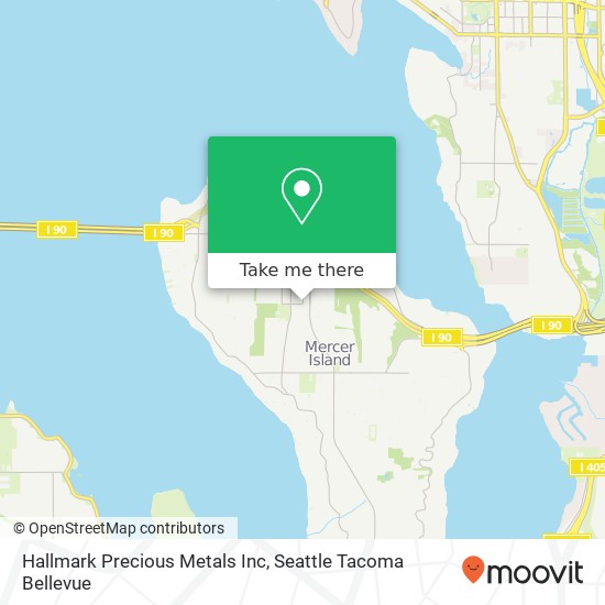 Mapa de Hallmark Precious Metals Inc
