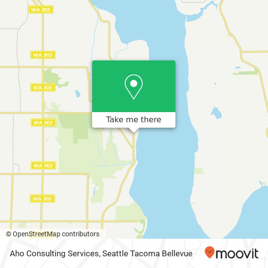 Aho Consulting Services map