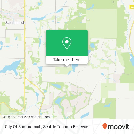 Mapa de City Of Sammamish