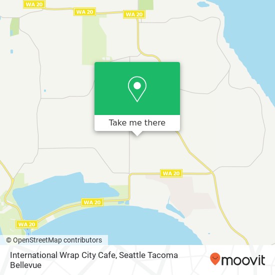 Mapa de International Wrap City Cafe