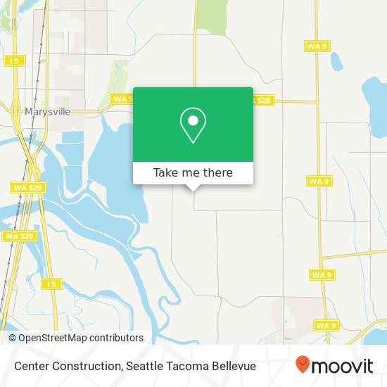 Center Construction map