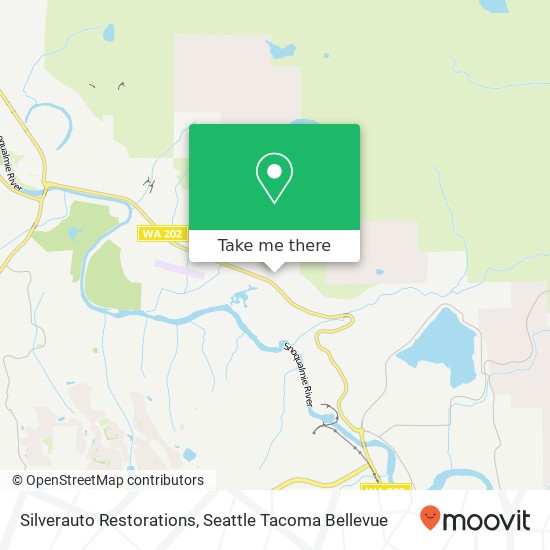 Silverauto Restorations map