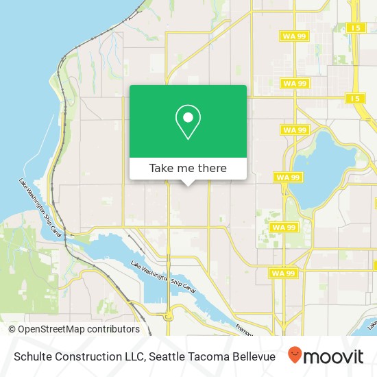 Schulte Construction LLC map