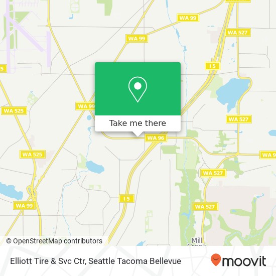 Elliott Tire & Svc Ctr map