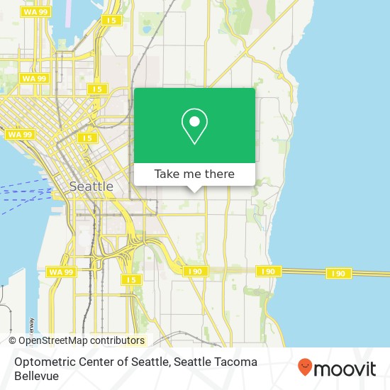 Mapa de Optometric Center of Seattle