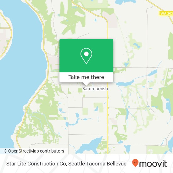 Mapa de Star Lite Construction Co