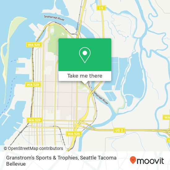 Mapa de Granstrom's Sports & Trophies