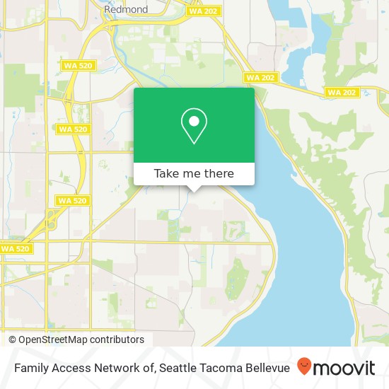 Family Access Network of map