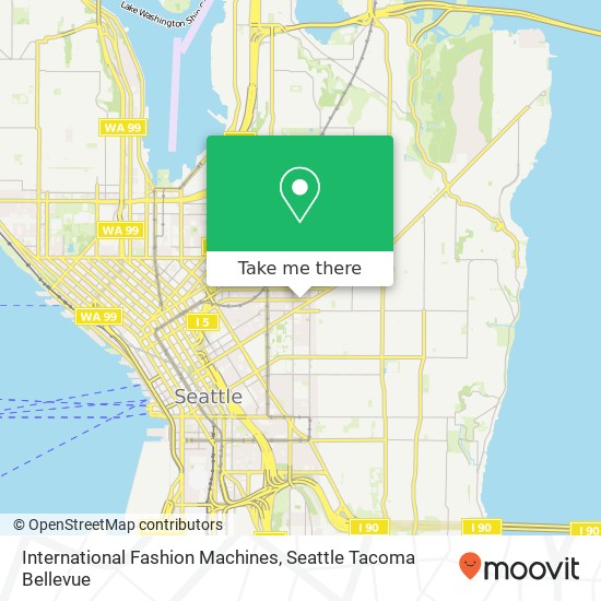 International Fashion Machines map