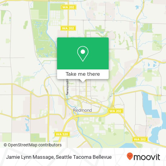 Mapa de Jamie Lynn Massage
