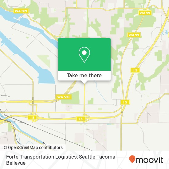 Forte Transportation Logistics map