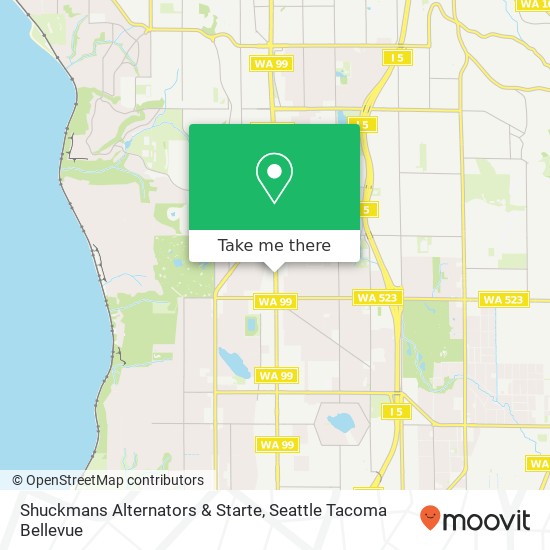 Shuckmans Alternators & Starte map