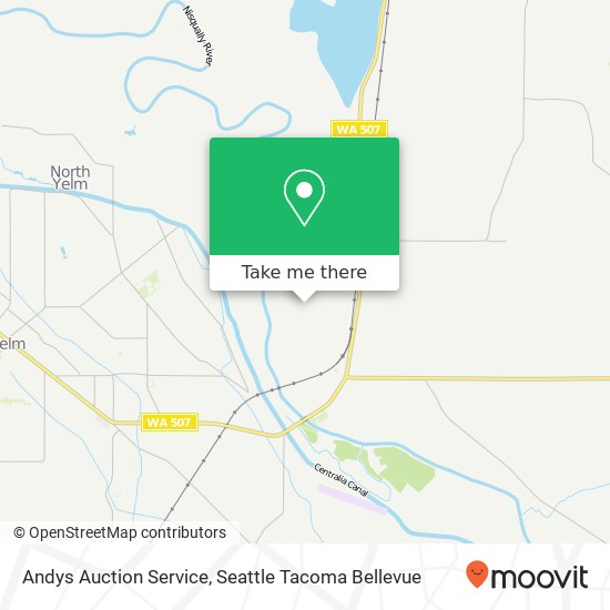 Andys Auction Service map
