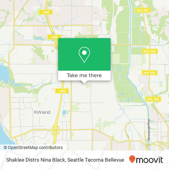 Mapa de Shaklee Distrs Nina Black