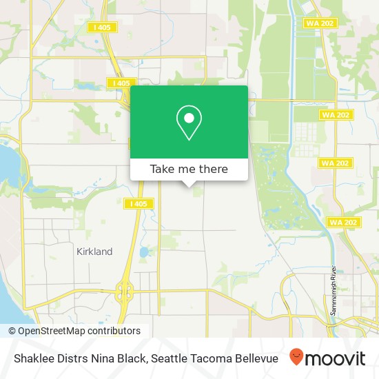 Shaklee Distrs Nina Black map