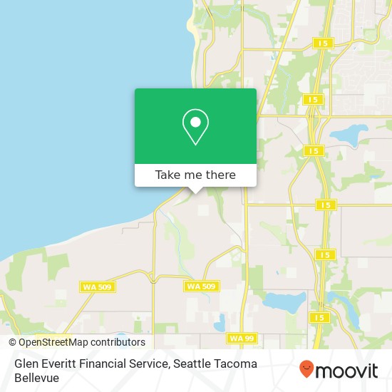 Glen Everitt Financial Service map