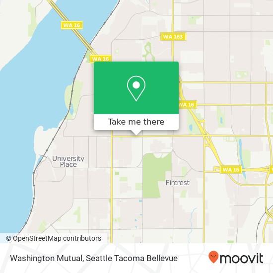 Washington Mutual map