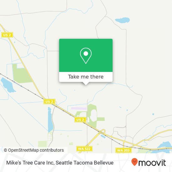 Mike's Tree Care Inc map