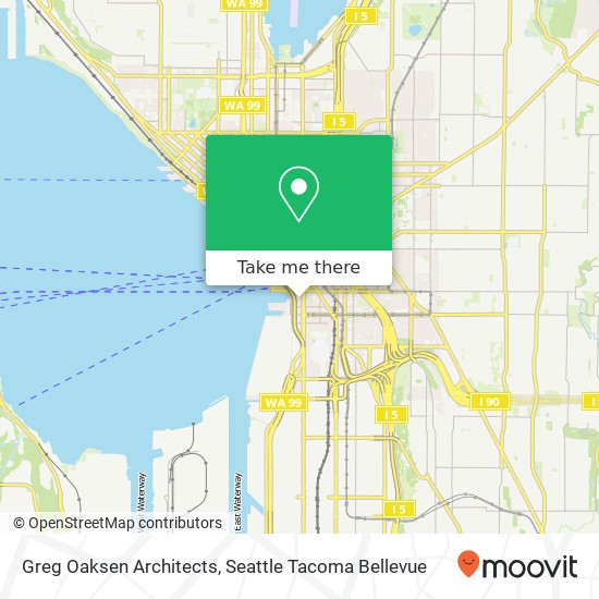 Greg Oaksen Architects map