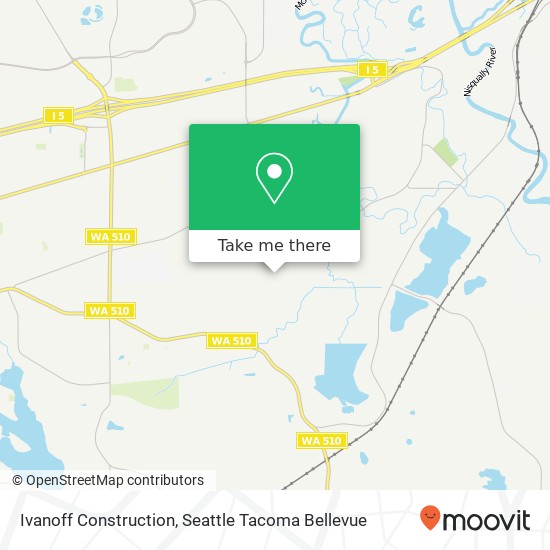 Ivanoff Construction map