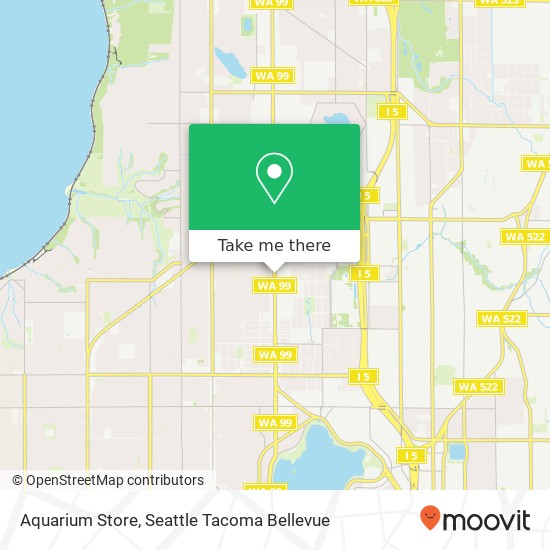 Mapa de Aquarium Store