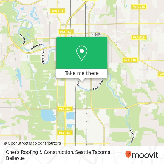 Chet's Roofing & Construction map