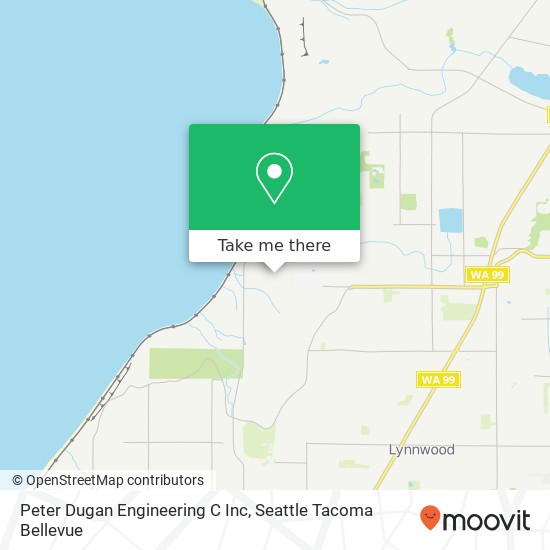 Peter Dugan Engineering C Inc map