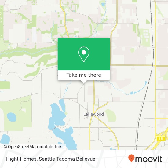 Hight Homes map