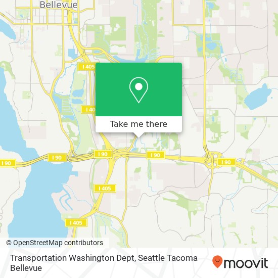 Transportation Washington Dept map