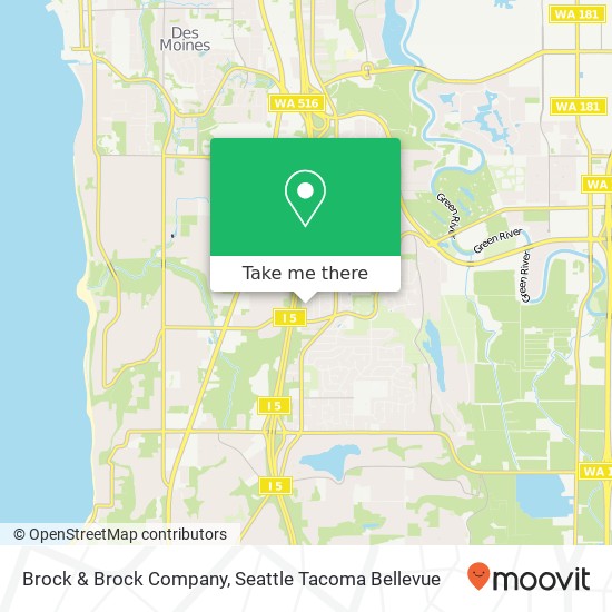 Mapa de Brock & Brock Company