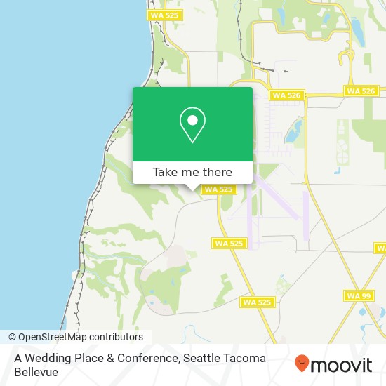 A Wedding Place & Conference map