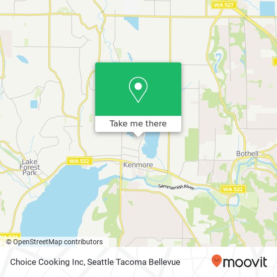 Choice Cooking Inc map