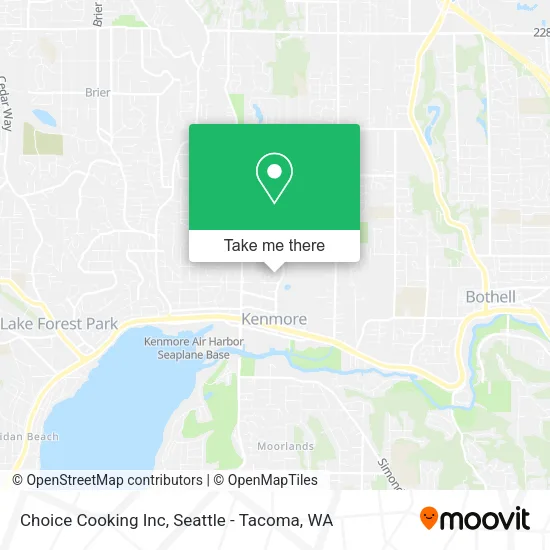 Choice Cooking Inc map