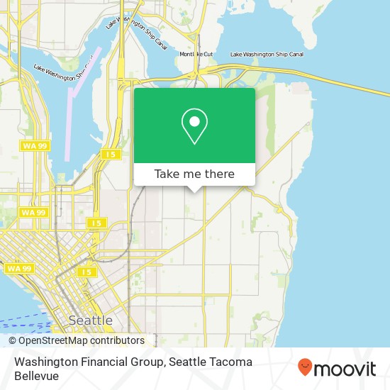 Mapa de Washington Financial Group