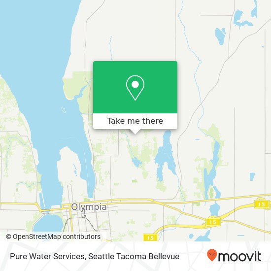 Pure Water Services map