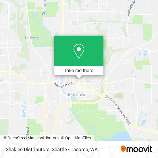 Shaklee Distributors map