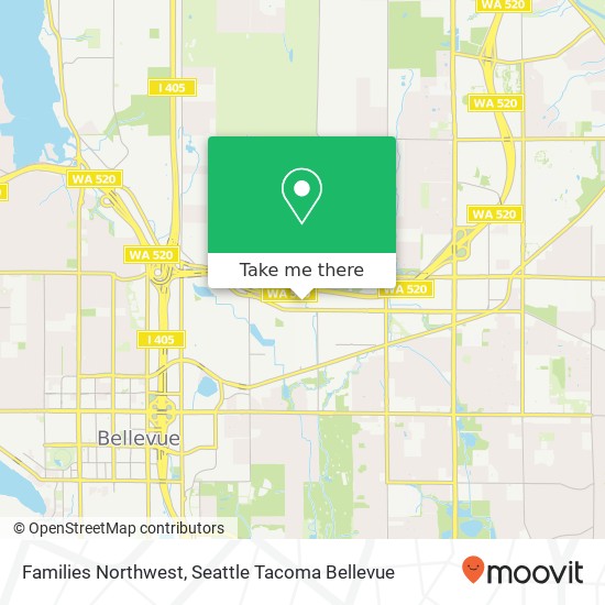 Mapa de Families Northwest