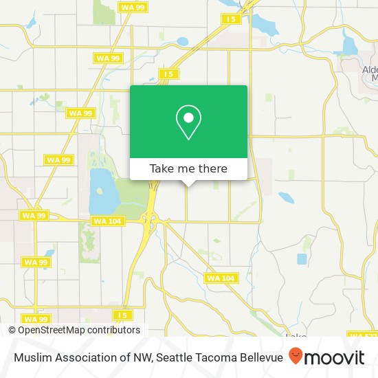 Muslim Association of NW map