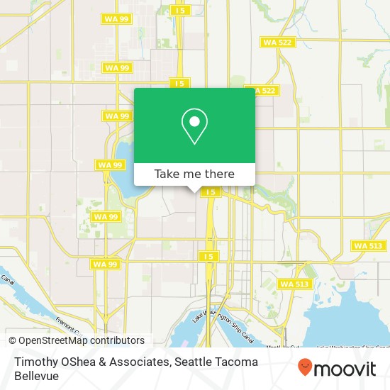 Timothy OShea & Associates map