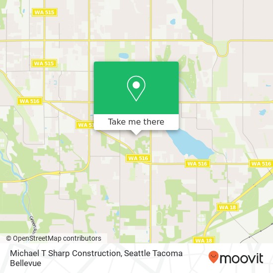 Michael T Sharp Construction map