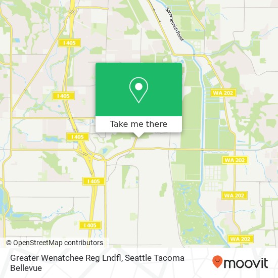 Greater Wenatchee Reg Lndfl map