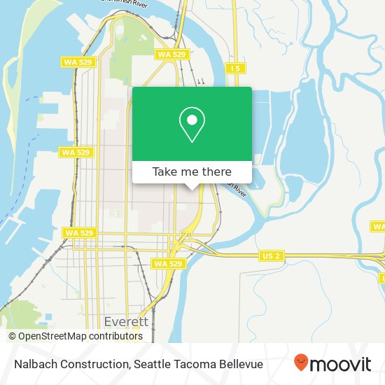 Nalbach Construction map