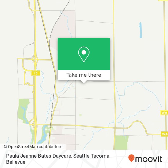 Paula Jeanne Bates Daycare map