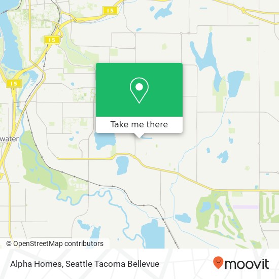 Alpha Homes map