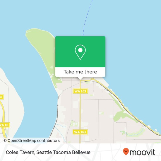 Coles Tavern map